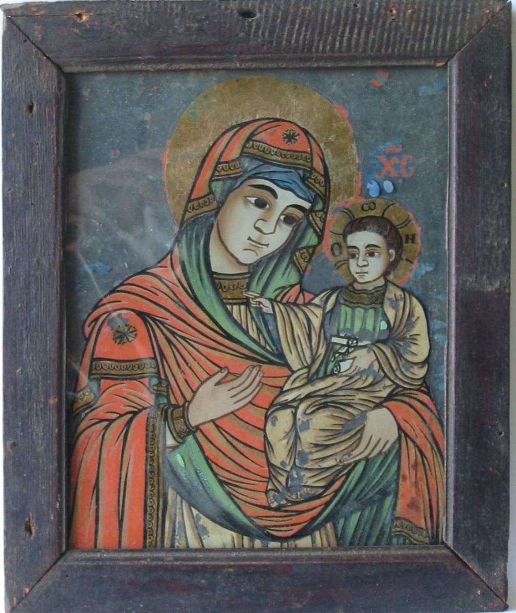 Maica Domnului cu Pruncul Iisus în brațe