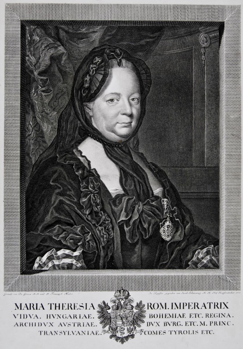 Împărăteasa Maria Theresia, văduvă (În registrul inventar: „Maria Theresia”)