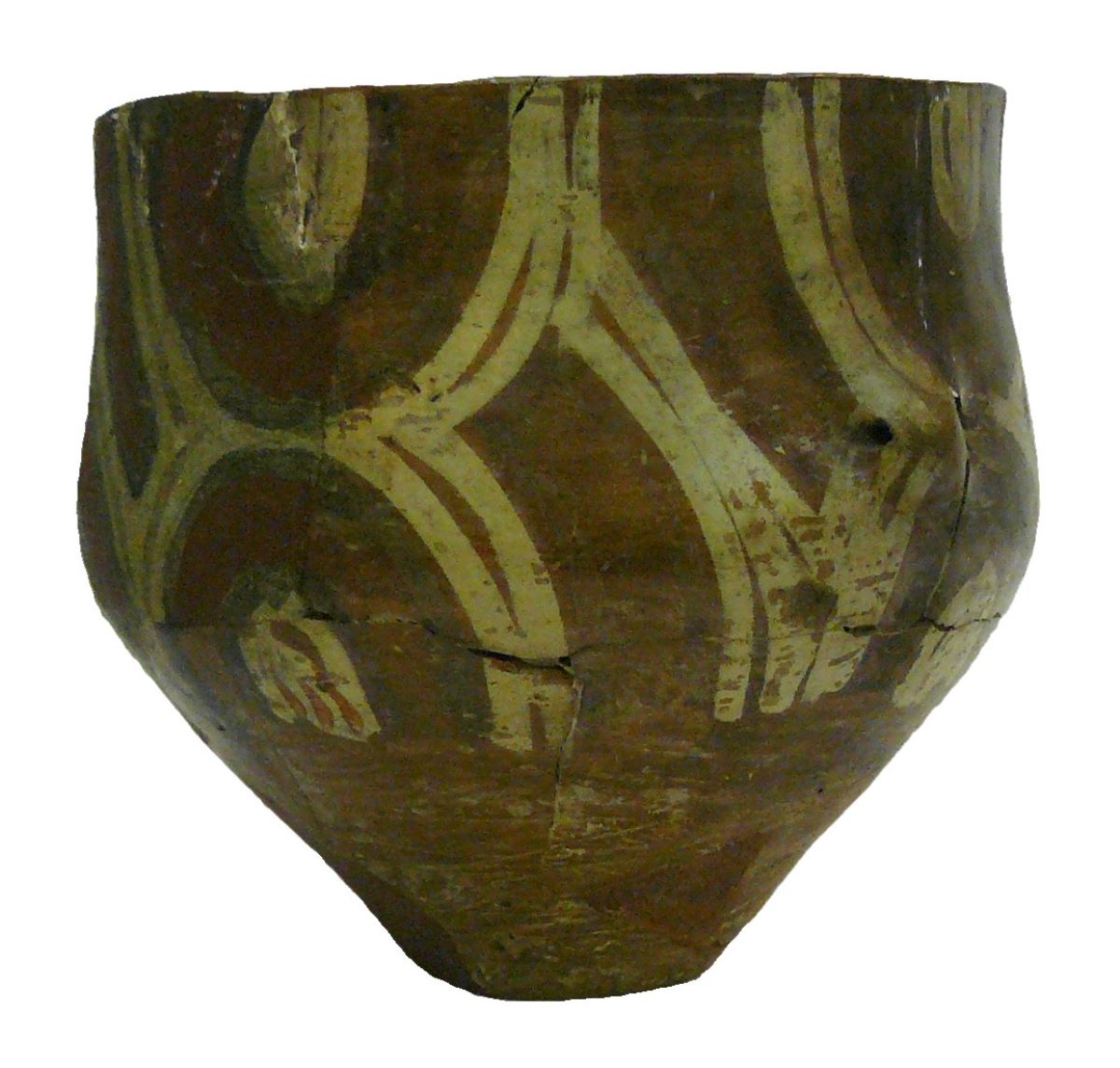 Pahar pictată