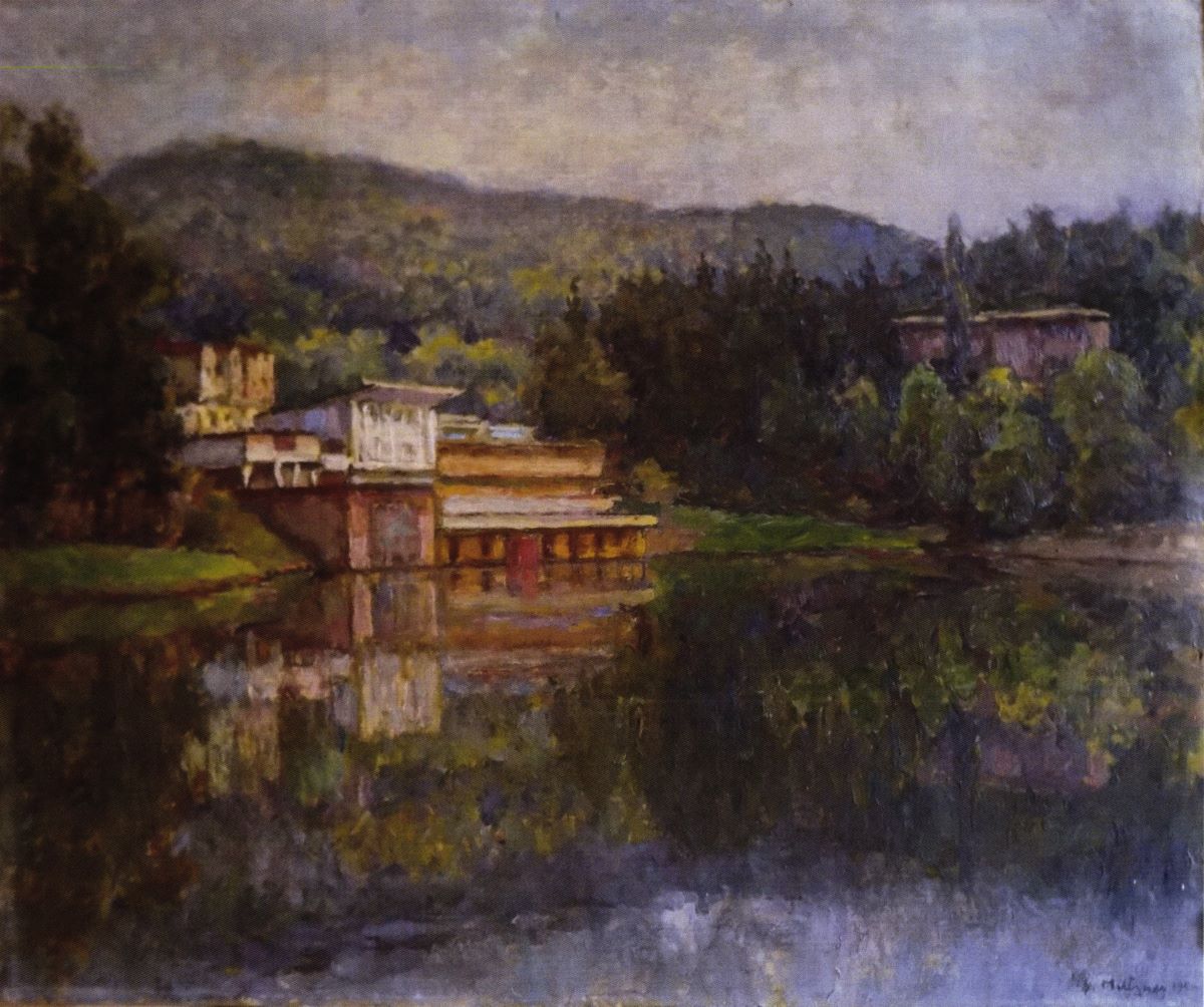 Seara pe lacul Sovata