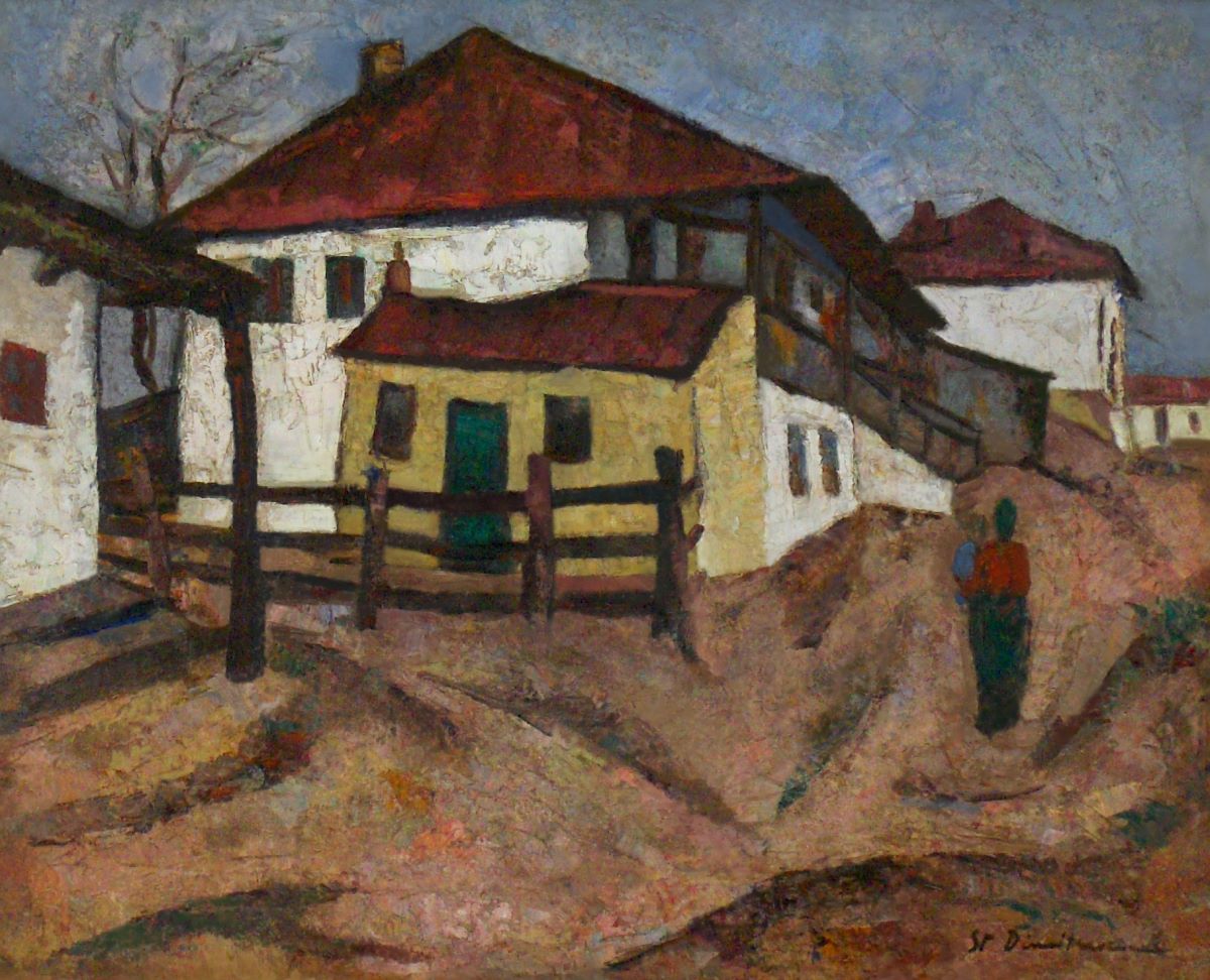 Peisaj (Case gospodărești)