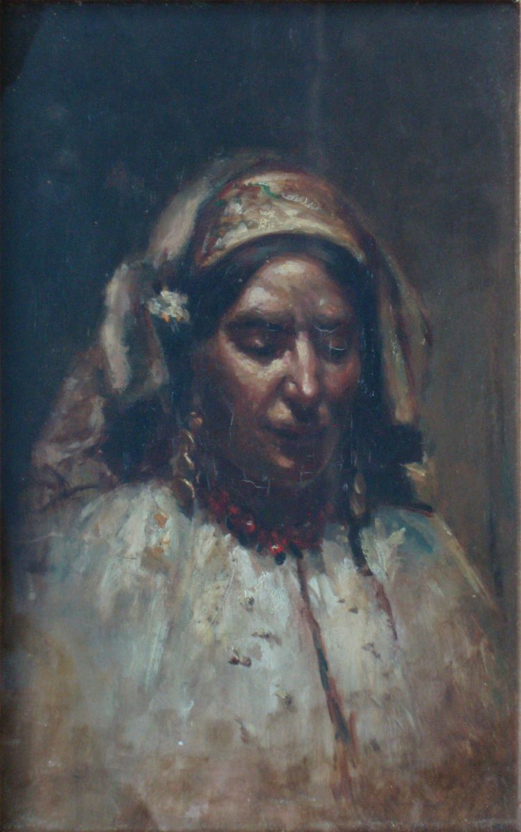 Portret de țigancă