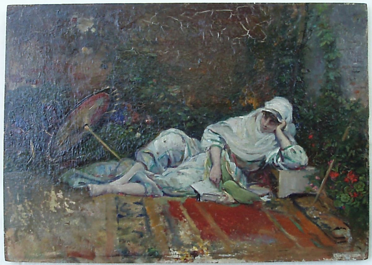 Cadână citind