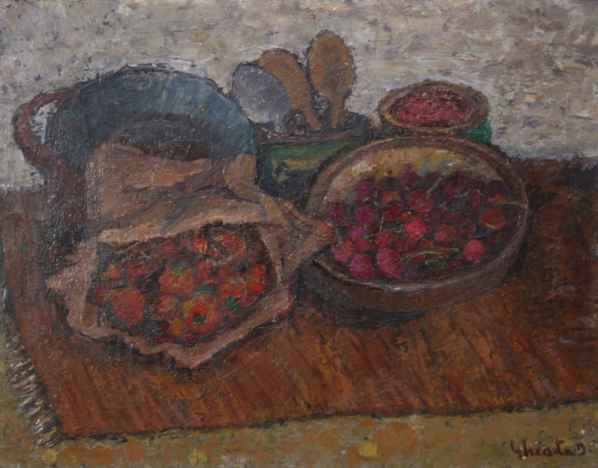 Natură moartă cu căpșuni