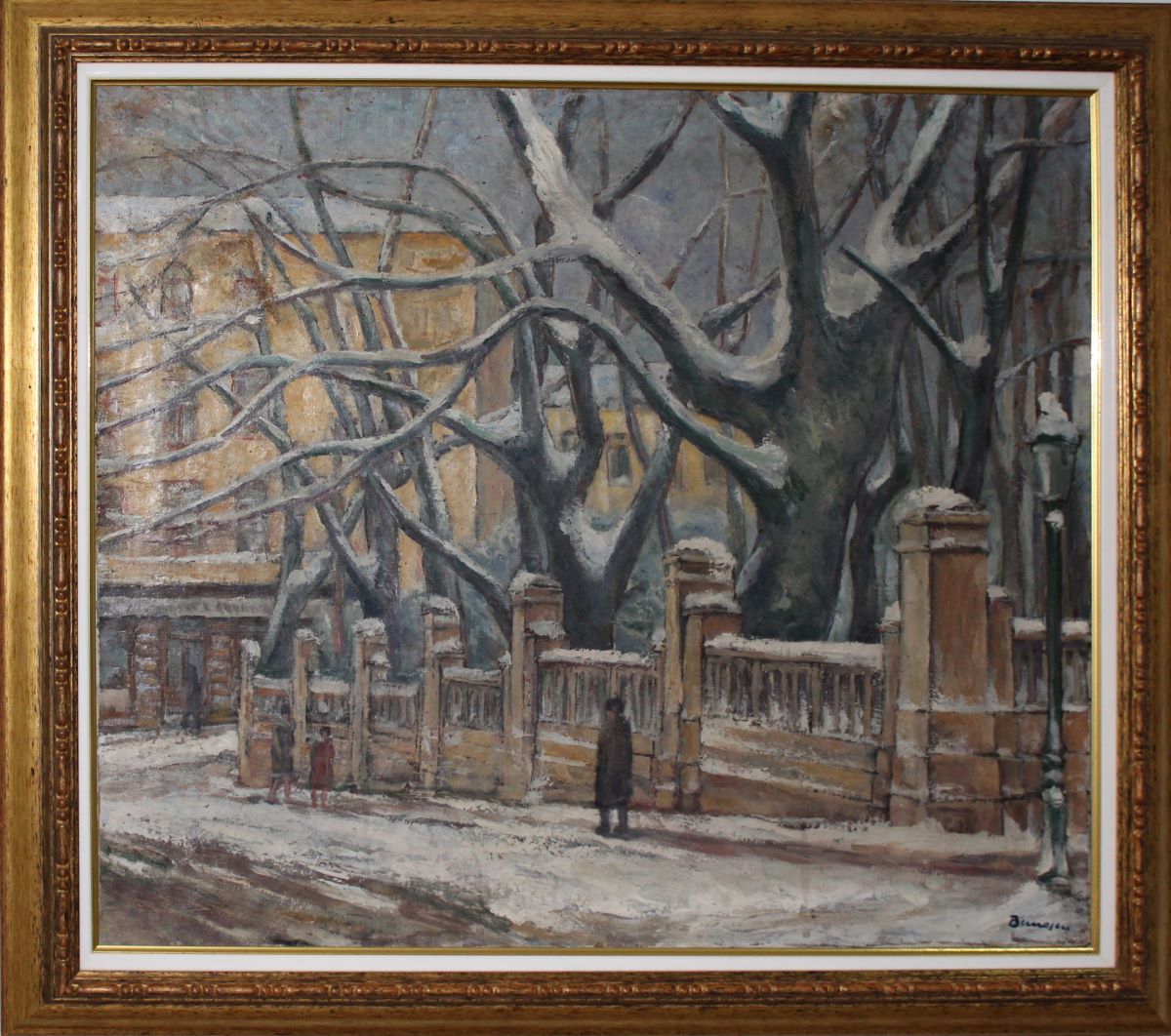 Peisaj de iarnă (Strada Sf. Ionică)