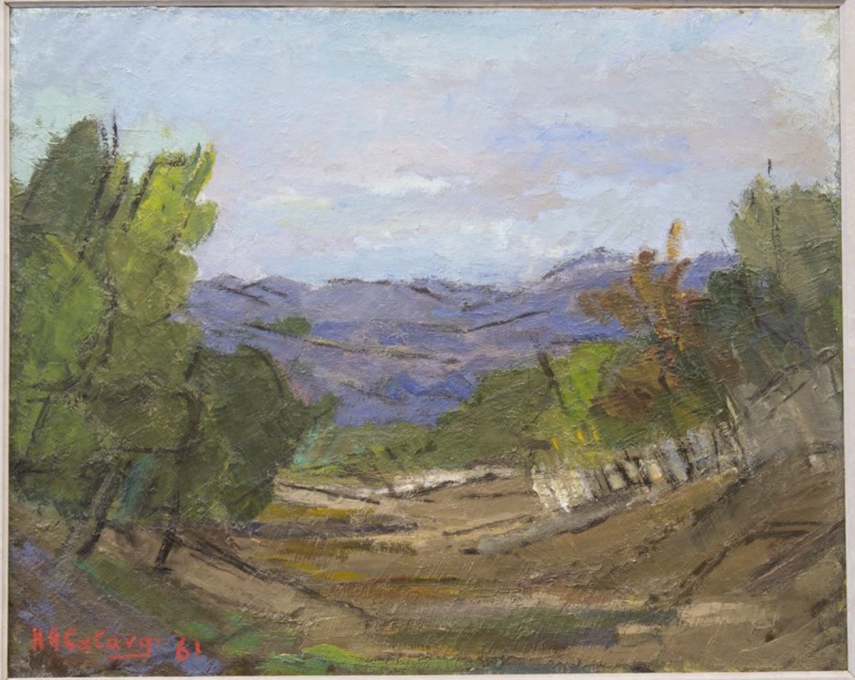 Peisaj la margine de pădure