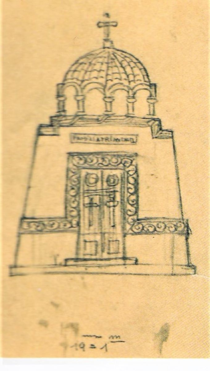 Schiță mausoleu