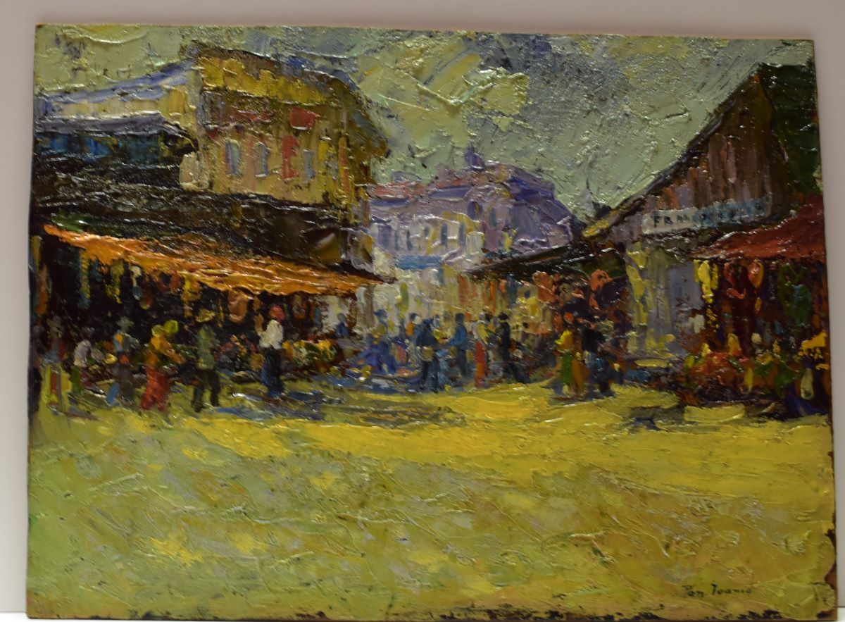 În piață