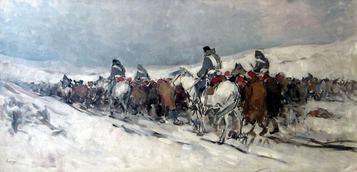Convoi de prizonieri turci