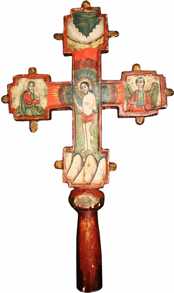 Botezul lui Iisus / Răstignirea lui Iisus