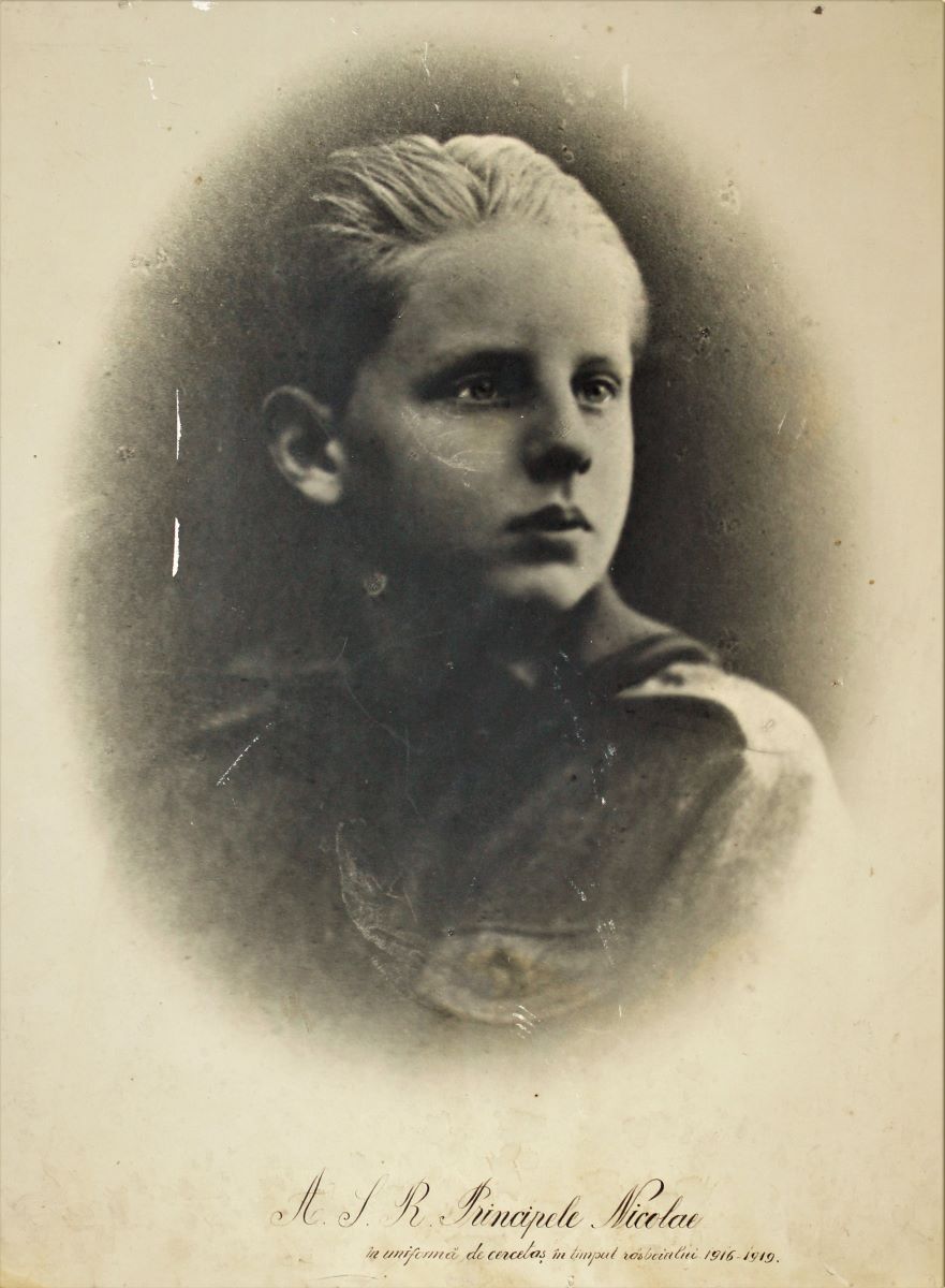 A.S.R. Principele Nicolae în uniformă de cercetaș în timpul războiului 1916-1919