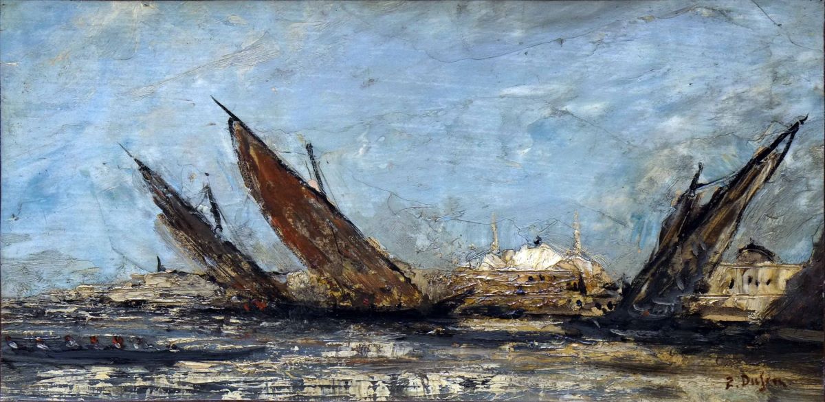 Corăbii în port