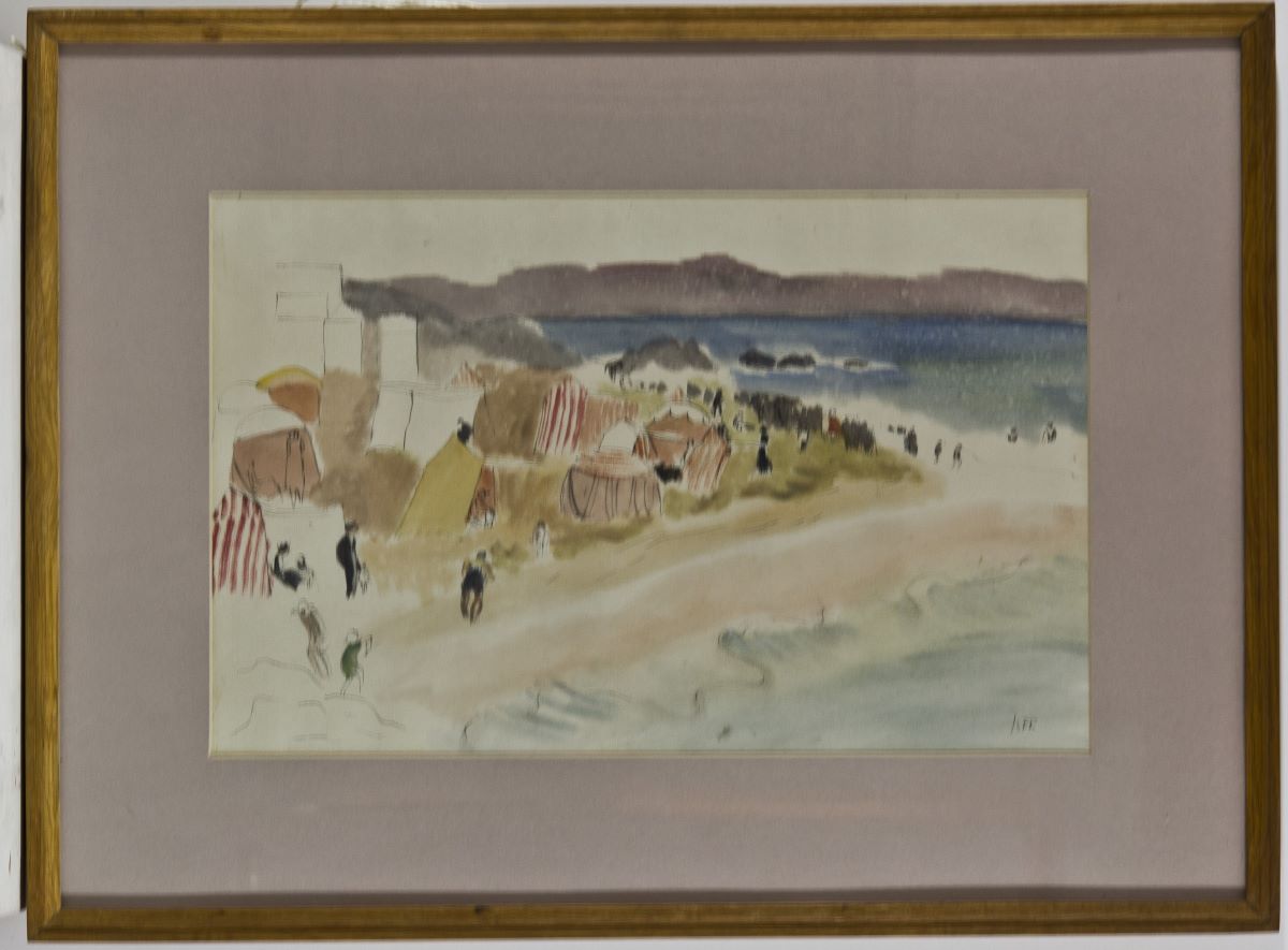 Plajă la Saint-Malo
