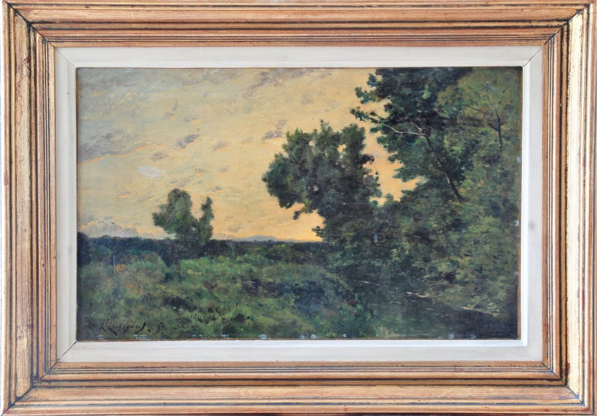 Margine de pădure in amurg