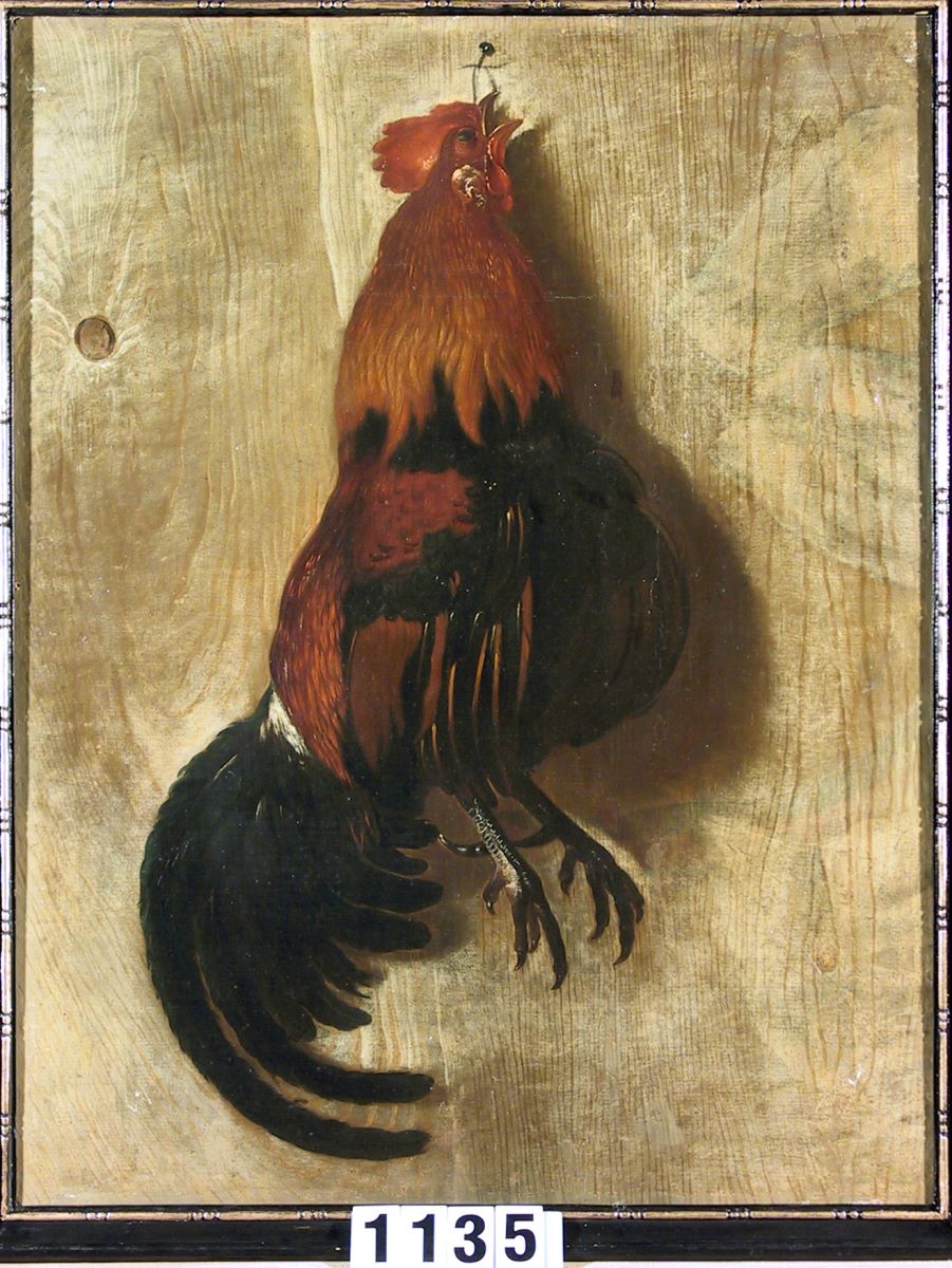 Natură moartă cu cocoș de casă