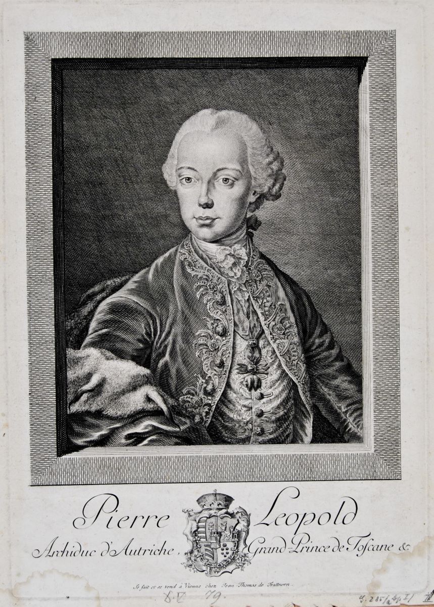 Peter Leopold, Arhiduce de Austria, Mare Duce al Toscanei (În registrul inventar: „Portret Pierre Leopold”)