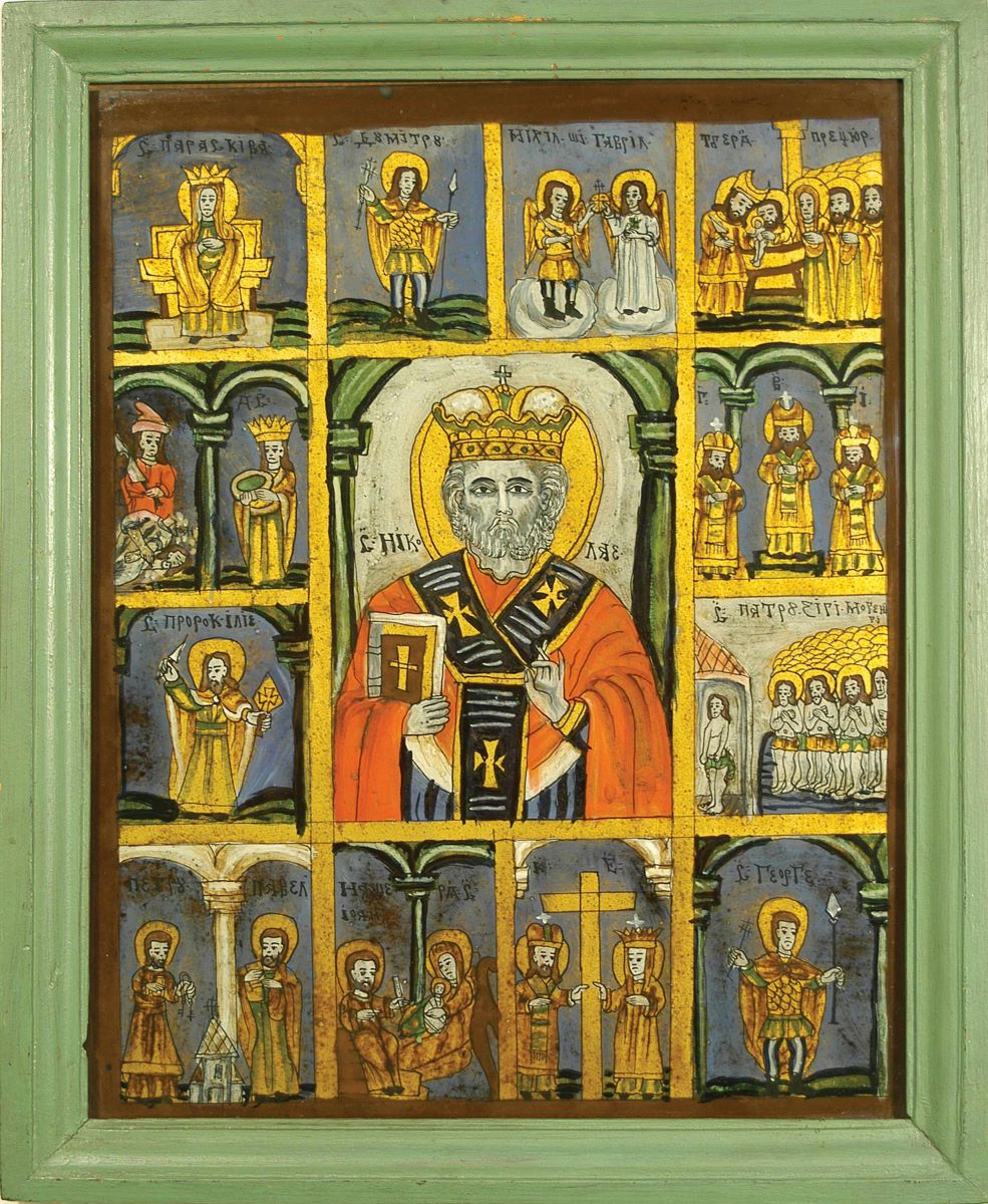 Sf. Nicolae, cu 12 scene de praznic