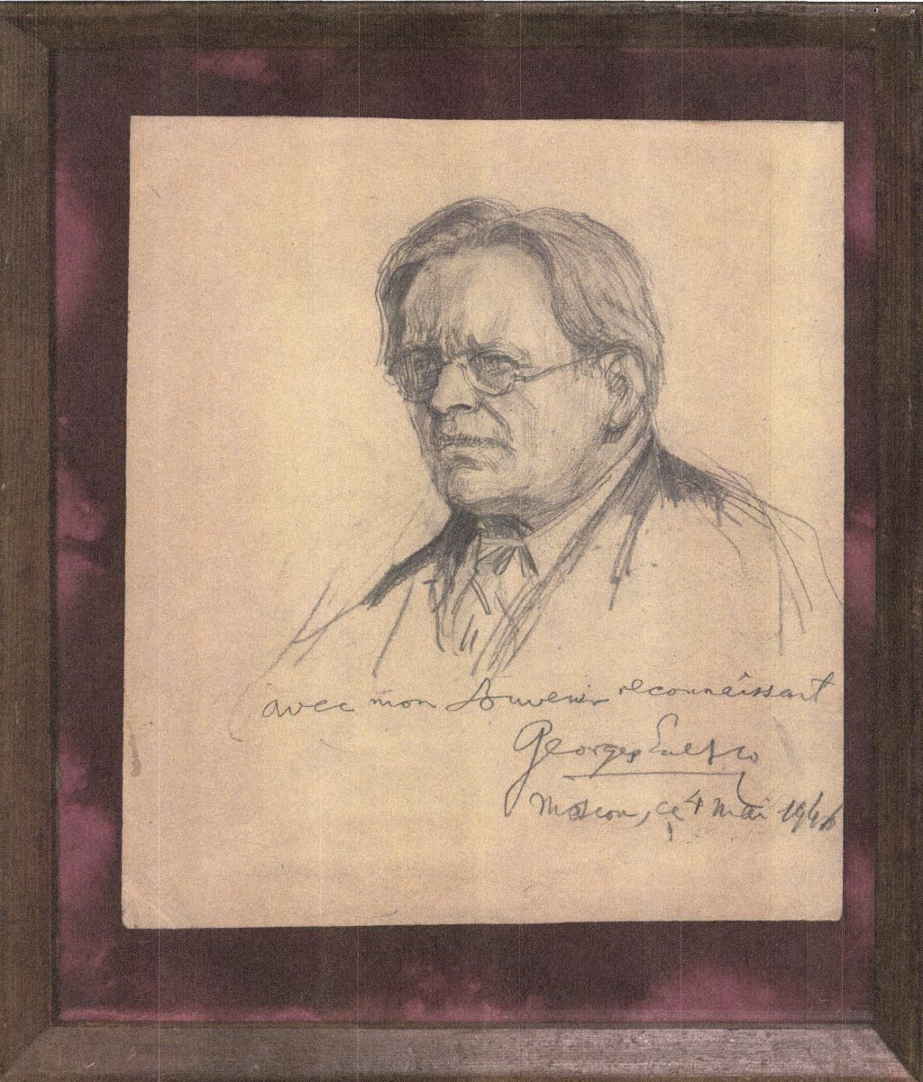 Portretul lui George Enescu