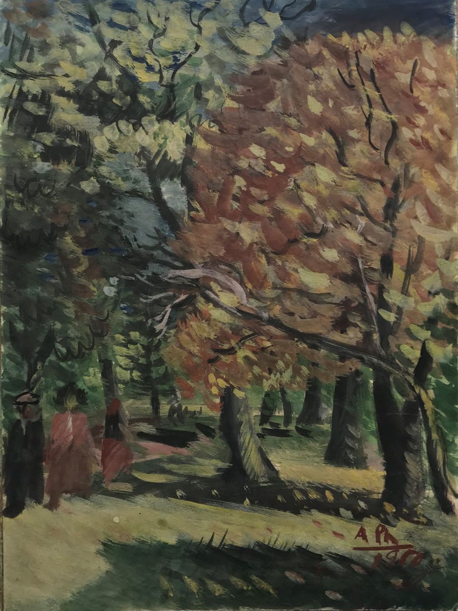 În parcul Herăstrău