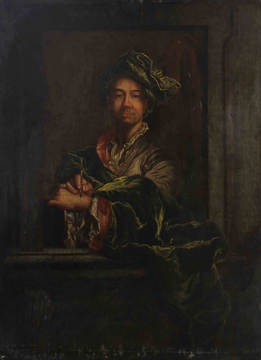 Autoportretul pictorului Hyacinthe Rigaud