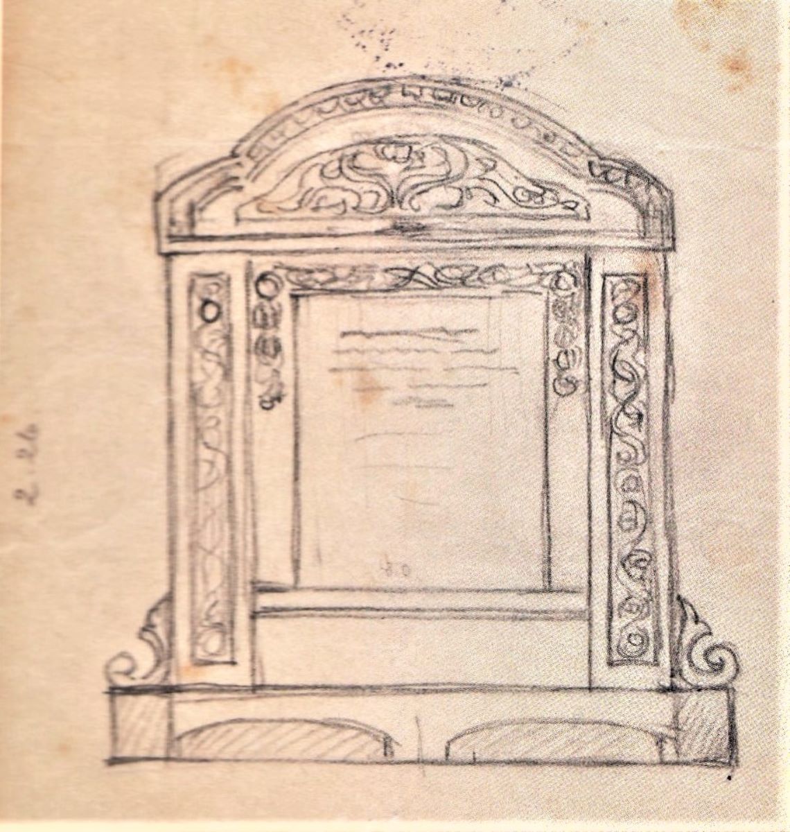 Schiță: Monument funerar