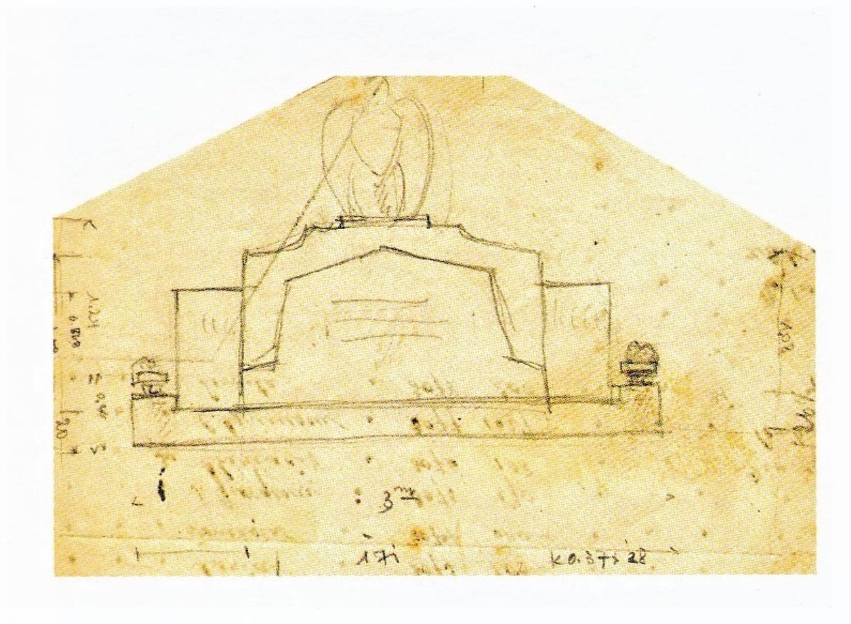 Schiță: Monument funerar
