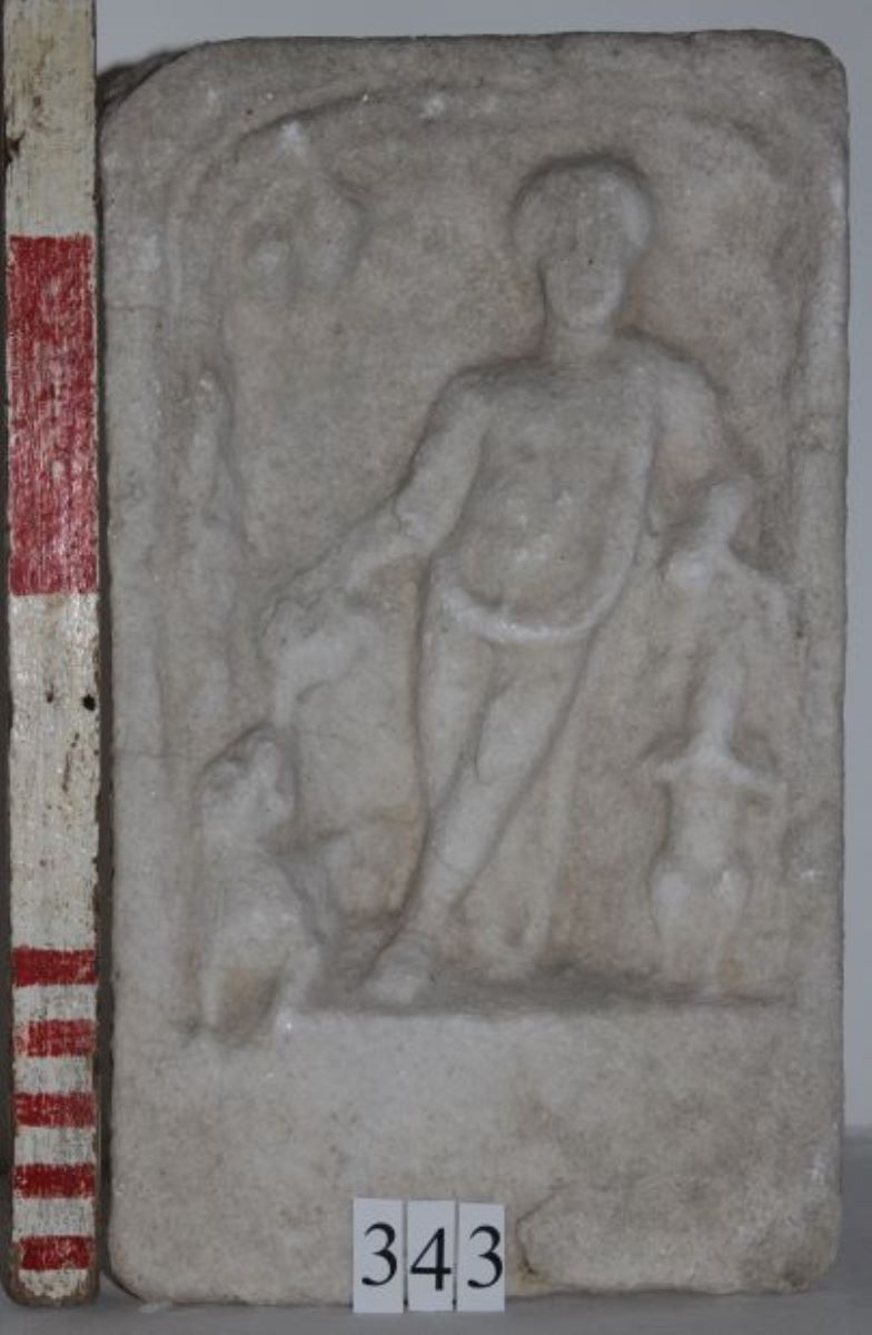Relief Dionysos și Pan