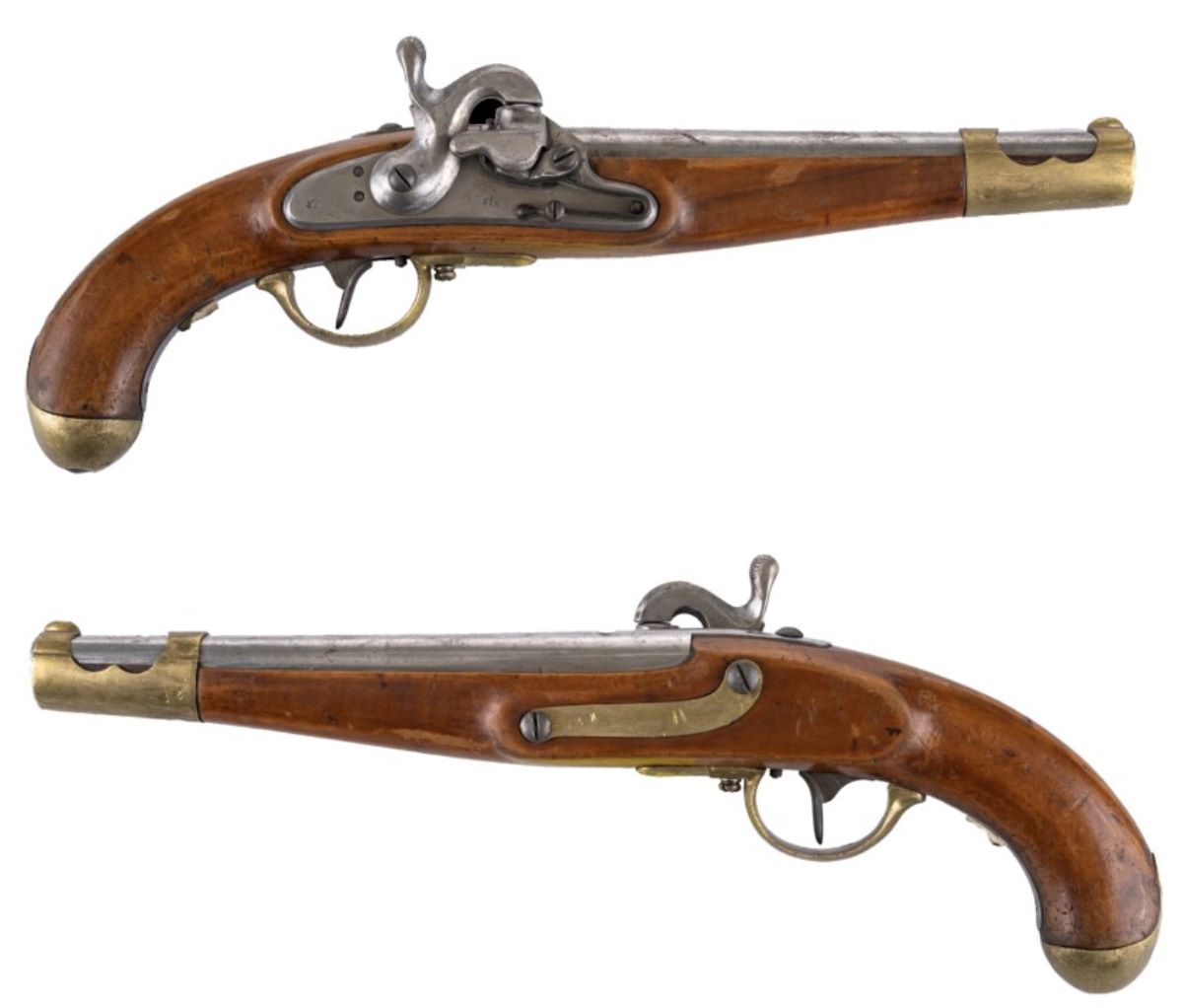 pistol de cavalerie, sistem Augustin (cu tub), cal. 16.5 mm