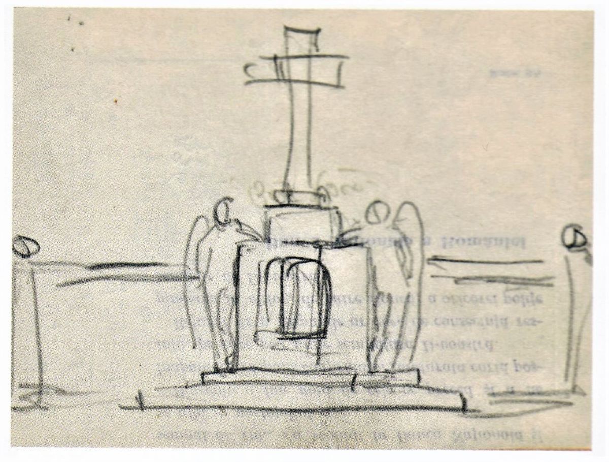 Schiță: Monument funerar