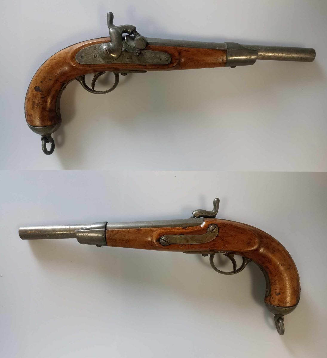 Pistol de cavalerie, austriac, M1860/1862, calibru 14 mm