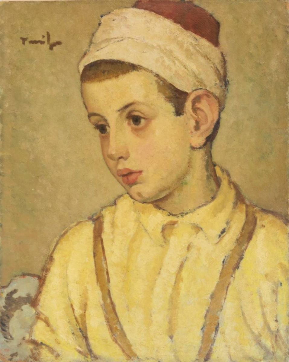 Portret de copil (Copil cu turban și fes)