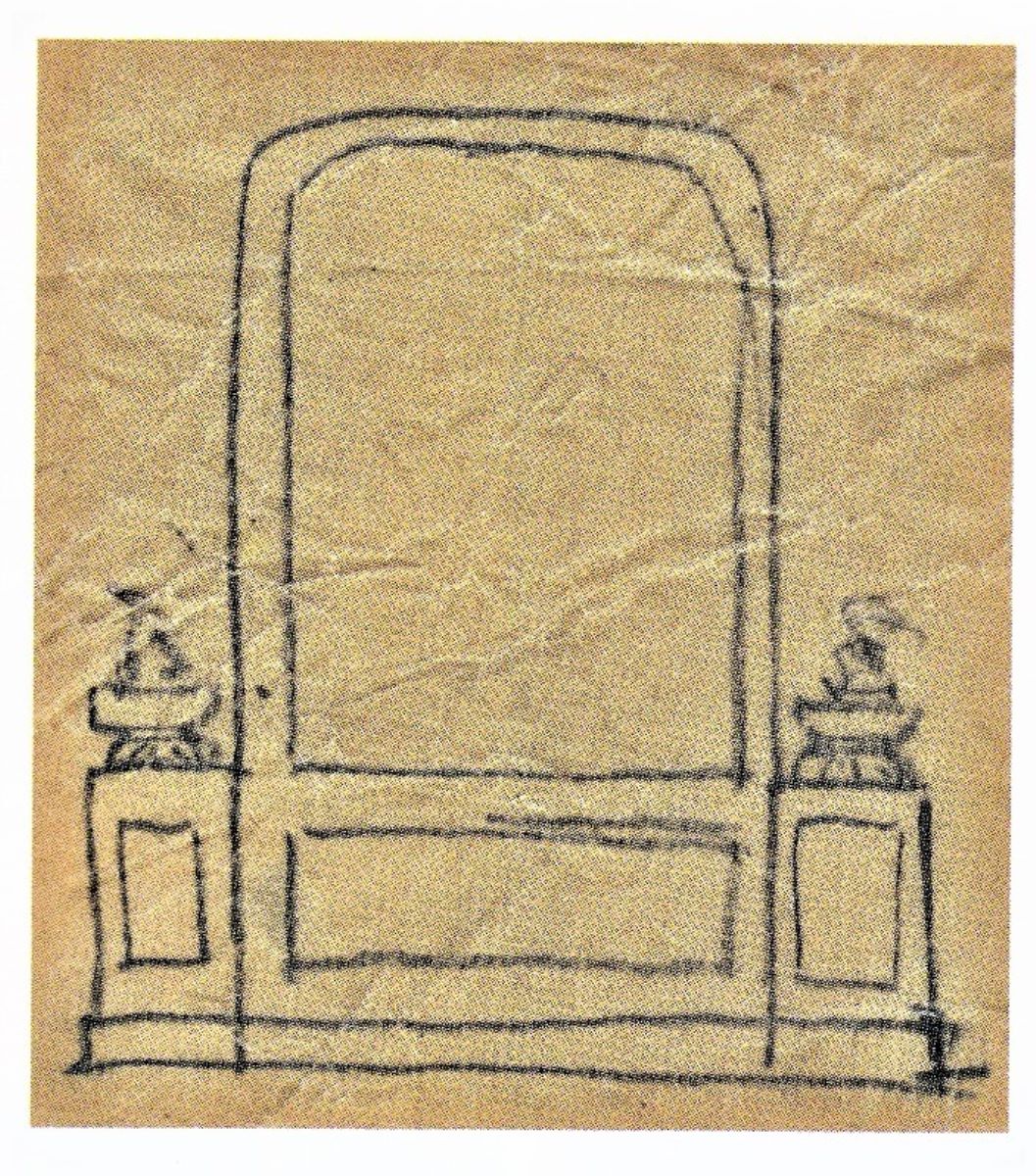 Schiță: Monument funerar