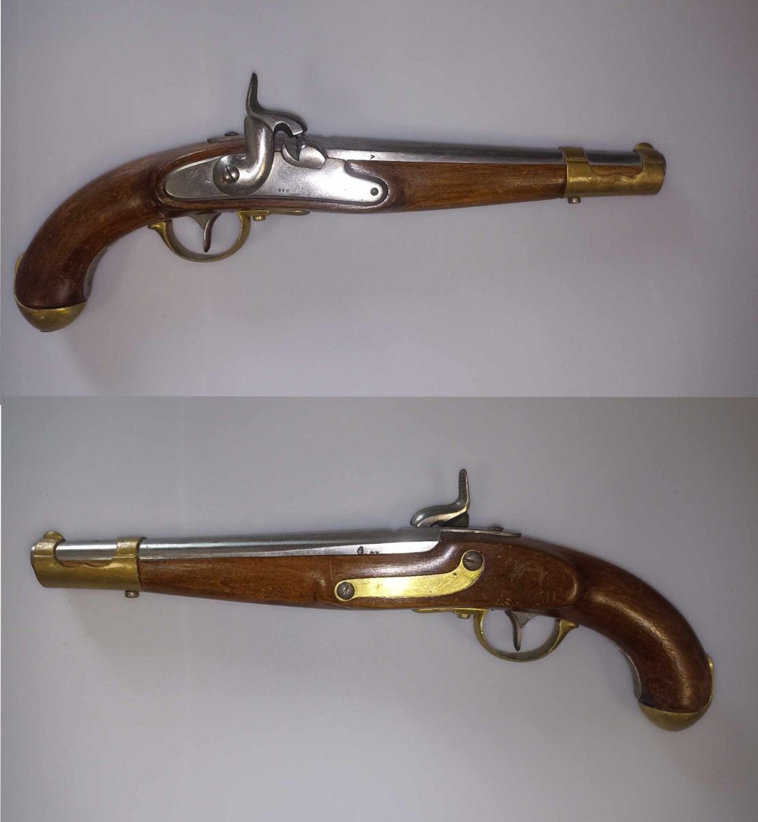 Pistol de cavalerie austriac, sistem cu capse, cal. 16 mm