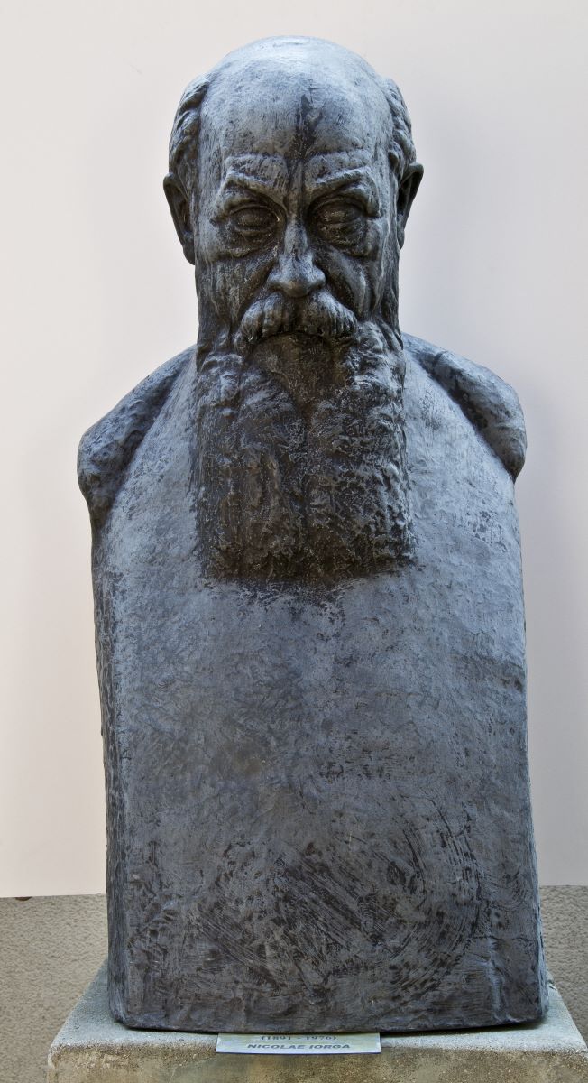Bustul lui Nicolae Iorga