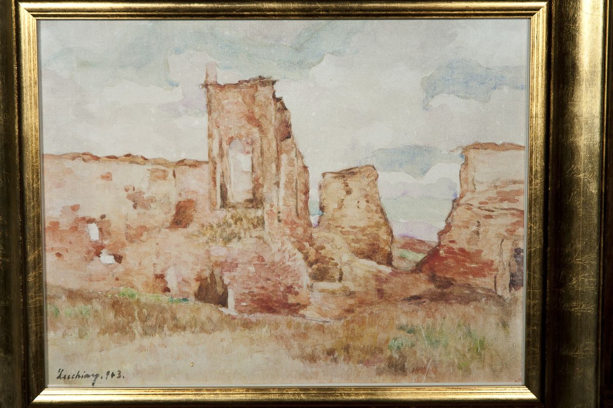Ruine la mănăstirea Comana
