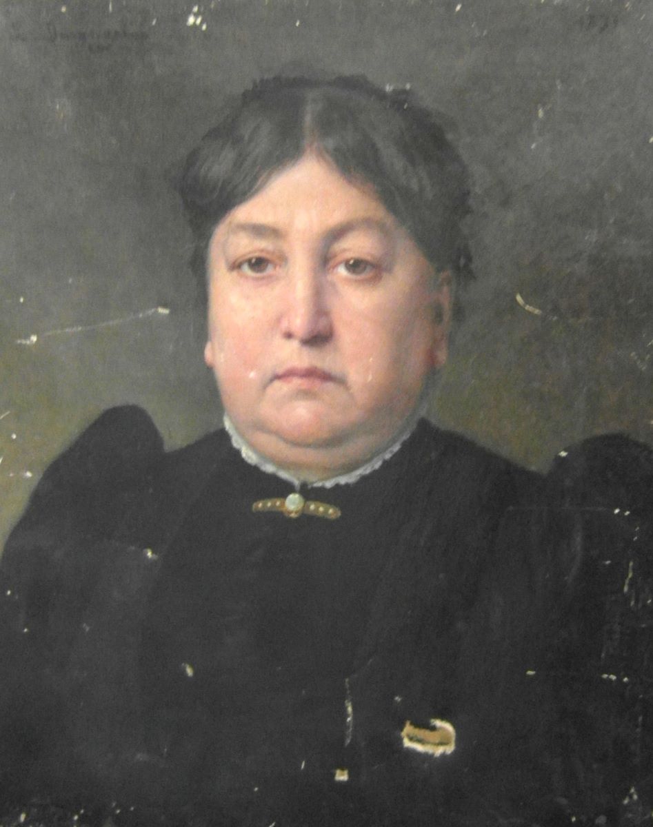 Dna. Stoenescu, mama pictorului Eustațiu Stoenescu