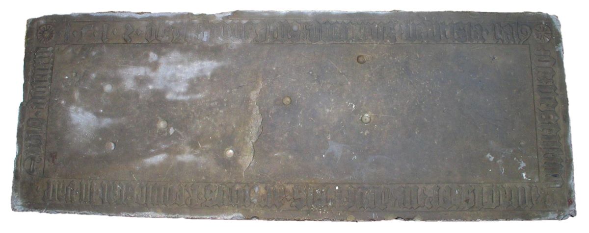 Piatră de mormânt a lui Baptista; Toscana