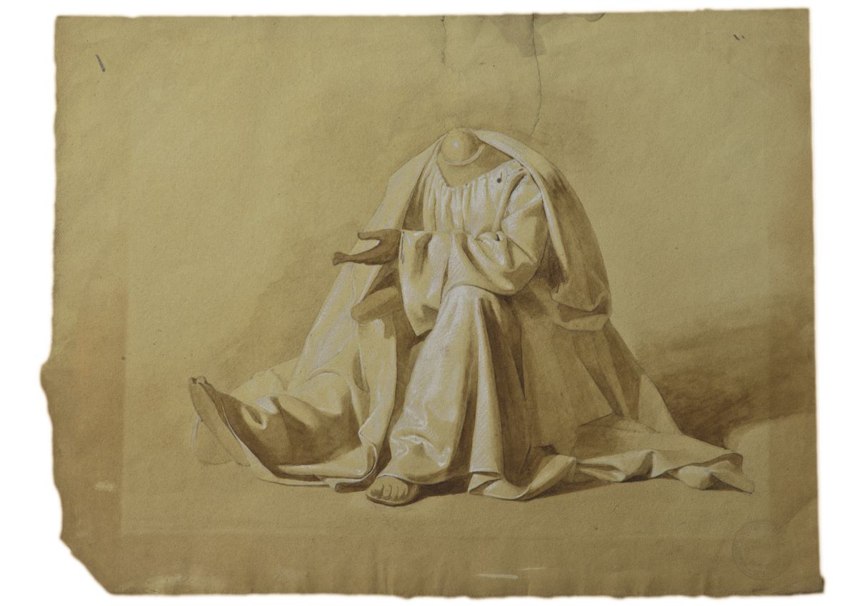 Studiu de drapaj - Roma