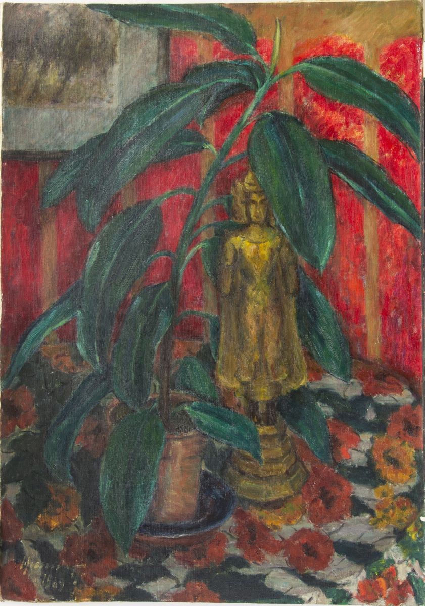 Buddha cu ficus