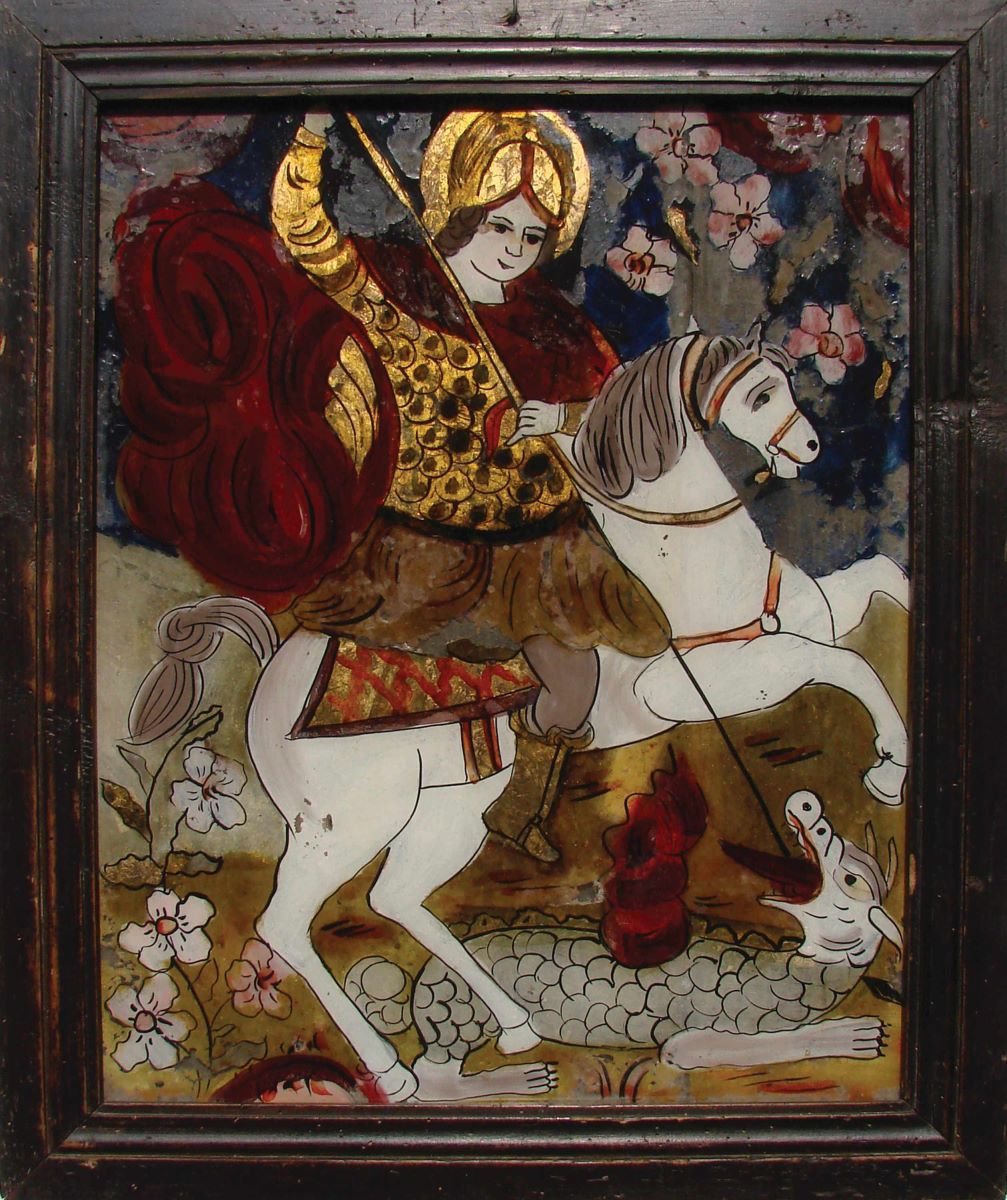 Sf. Gheorghe, ucigând balaurul