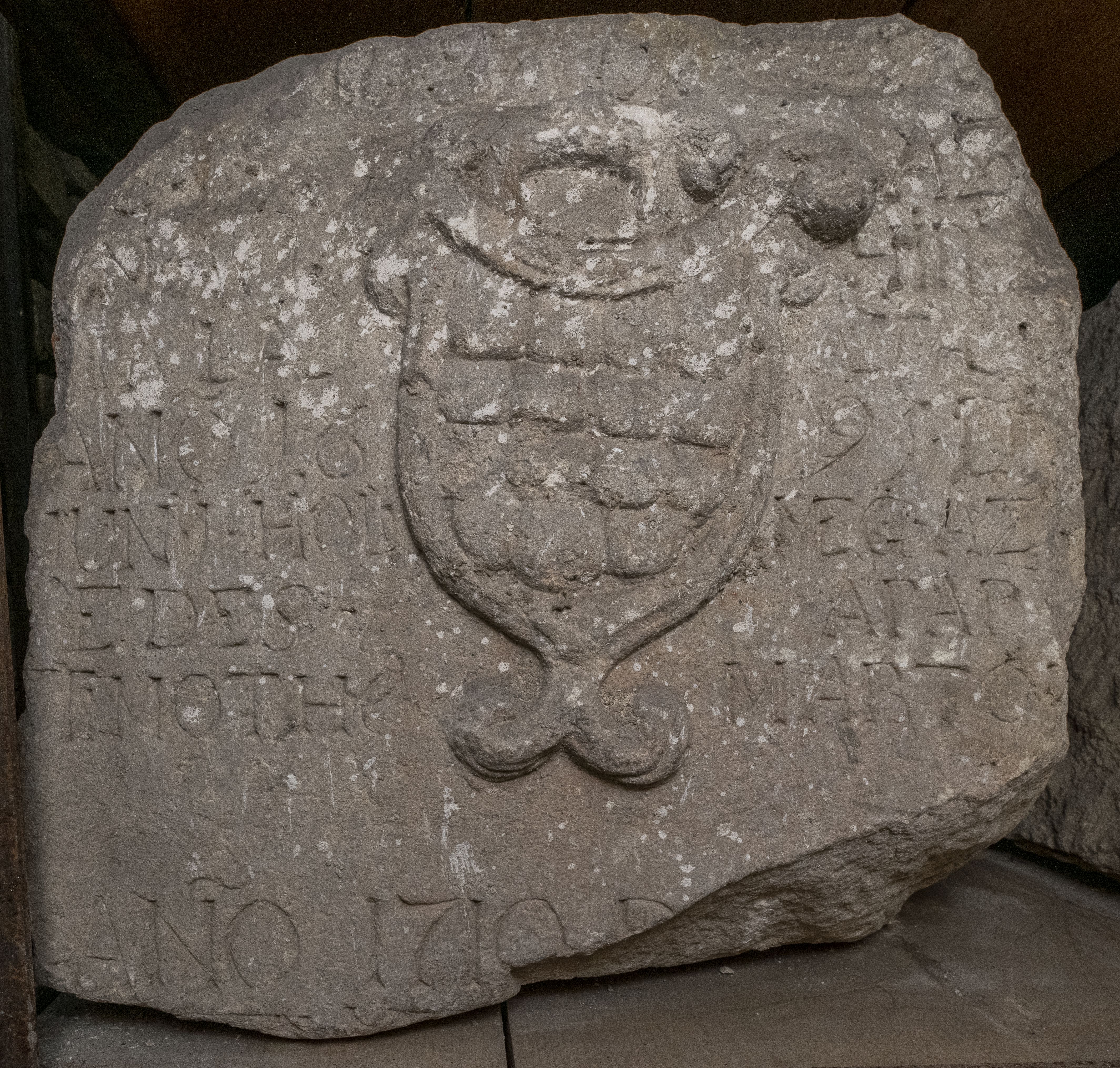 Monumentul funerar al lui Márton Timothé, fragment
