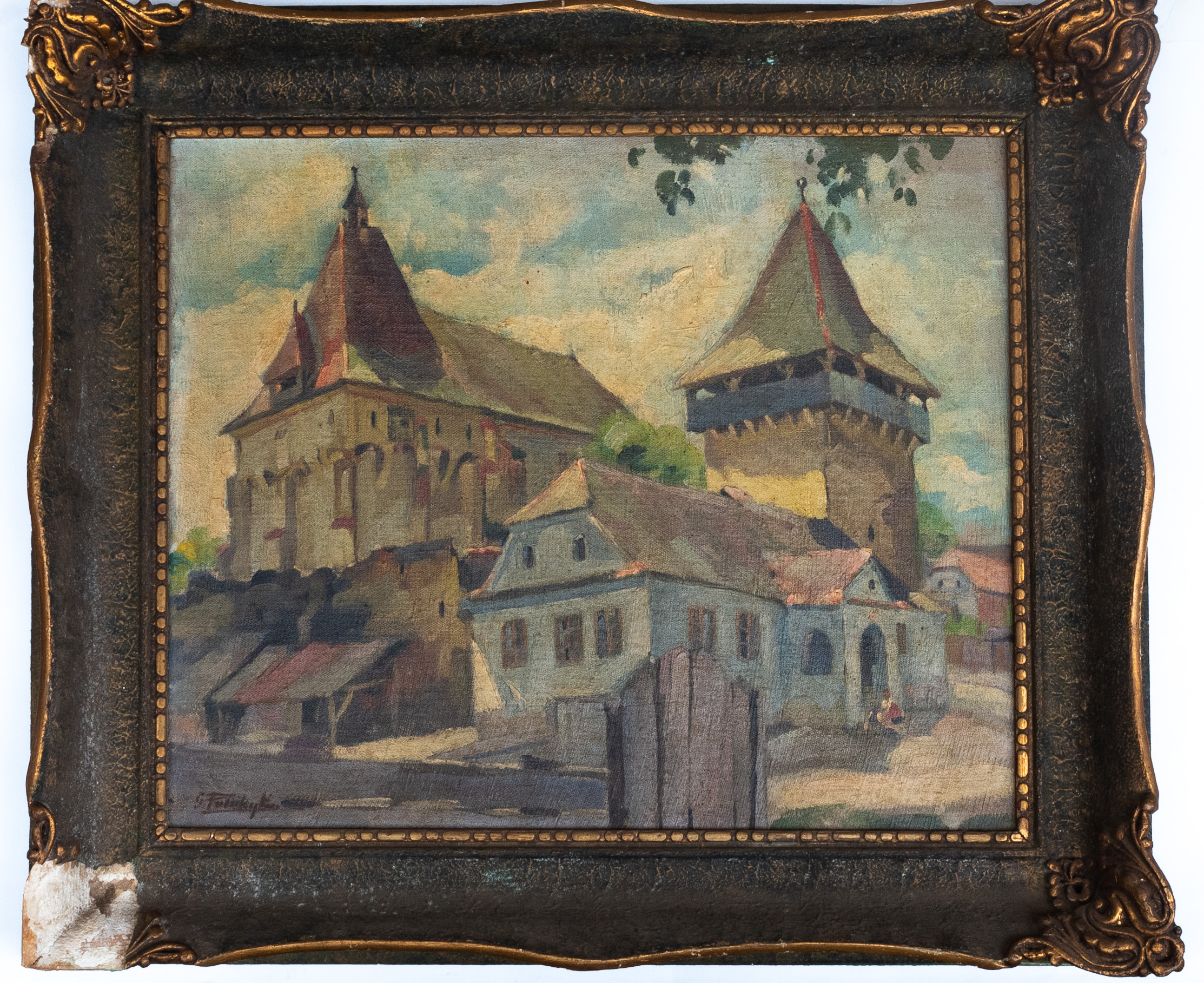 Biserica săsească de la Alsobajomi (Boian - Mediaș)